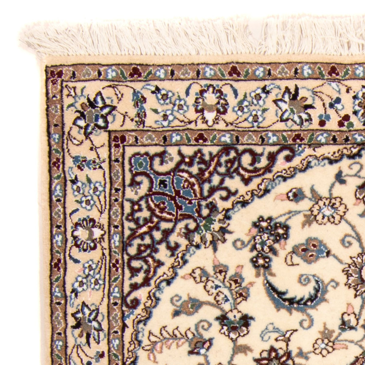 Tapis persan - Nain - Royal - 148 x 96 cm - beige