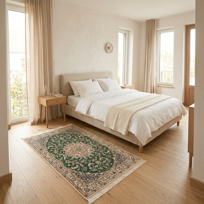 Tapis de Nain - 9 lignes Tapis 147x98cm - Tapis persan