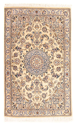 Tapis persan - Nain - Royal - 147 x 86 cm - beige