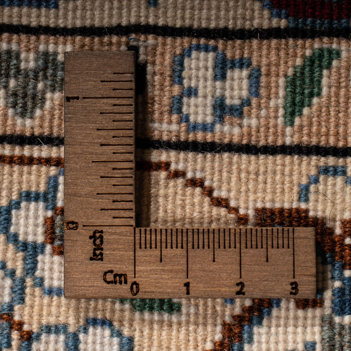 Tapis persan - Nain - Royal - 152 x 100 cm - vert