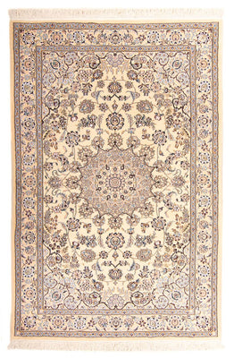 Tapis persan - Nain - Royal - 227 x 135 cm - beige