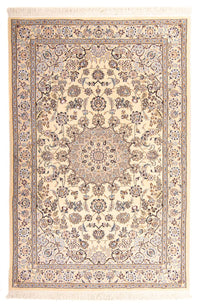 Tapis persan - Nain - Royal - 227 x 135 cm - beige