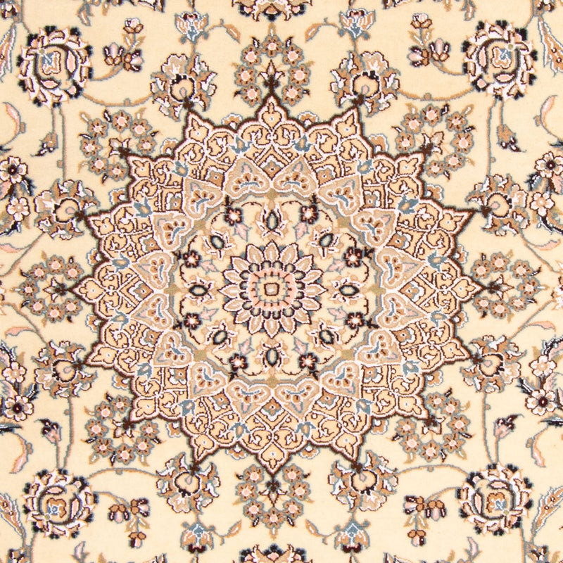 Tapis persan - Nain - Royal - 227 x 135 cm - beige