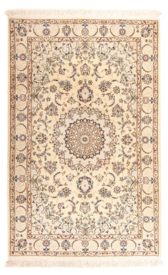 Tapis persan - Nain - Royal - 211 x 127 cm - beige