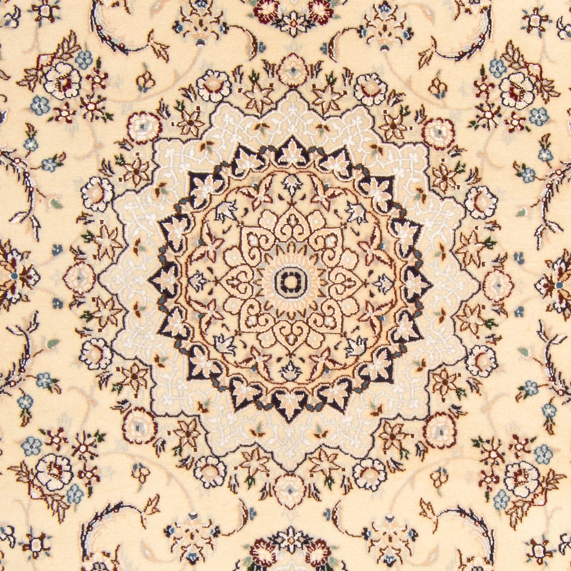 Tapis persan - Nain - Royal - 211 x 127 cm - beige