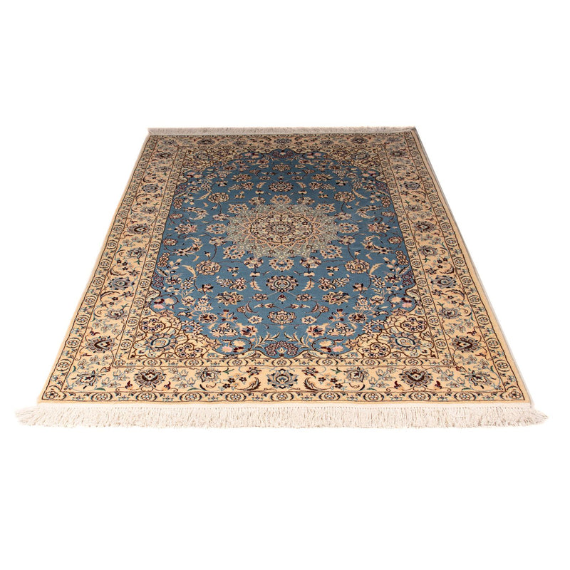 Tapis persan - Nain - Premium - 178 x 120 cm - bleu clair