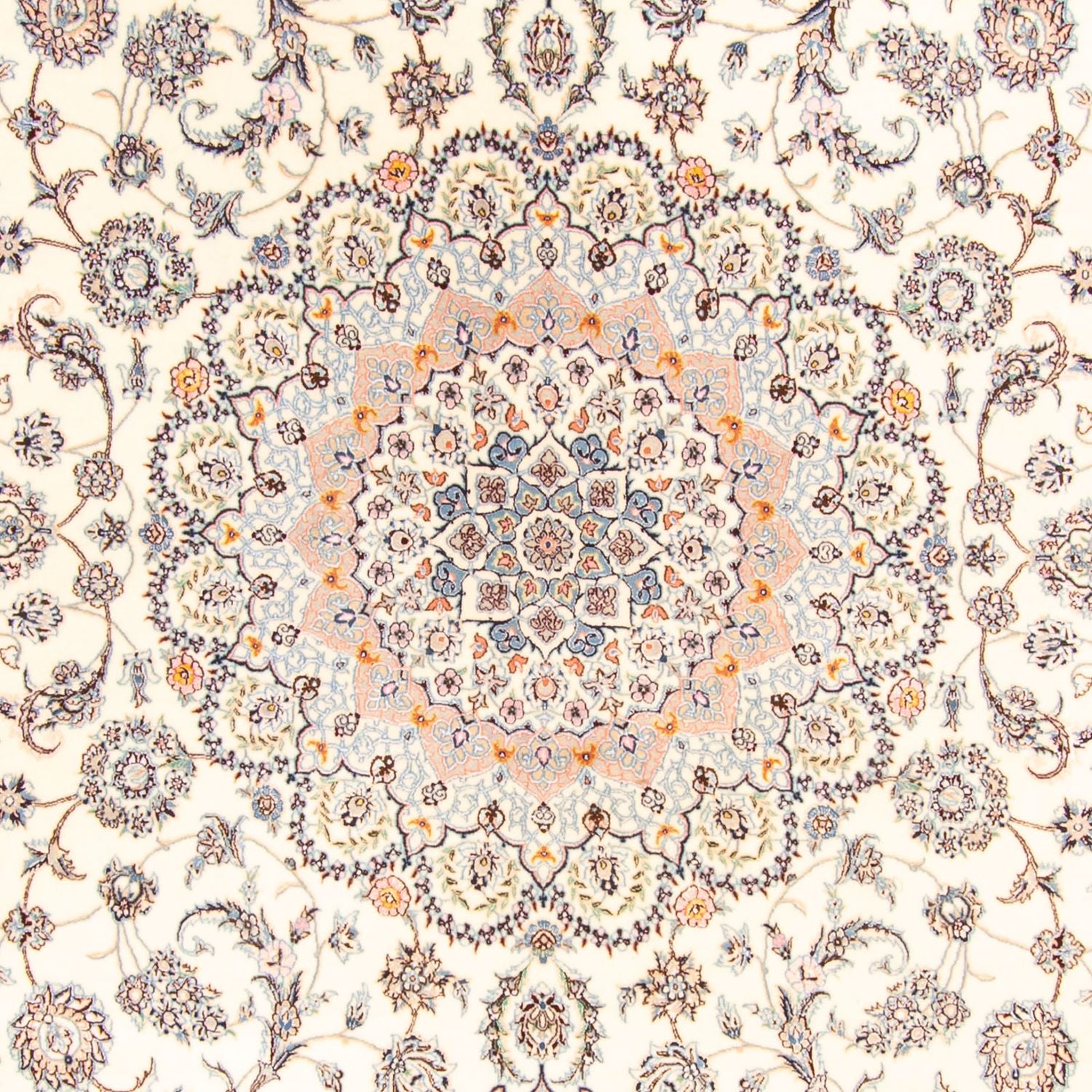 Tapis persan - Nain - Premium - 398 x 257 cm - beige