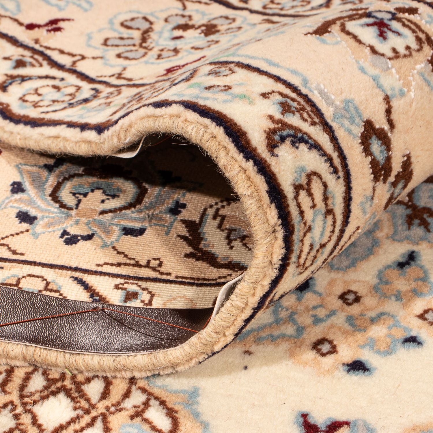 Tapis persan - Nain - Royal - 255 x 165 cm - beige