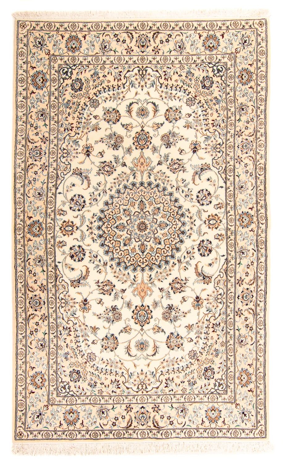 Tapis persan - Nain - Royal - 253 x 148 cm - beige