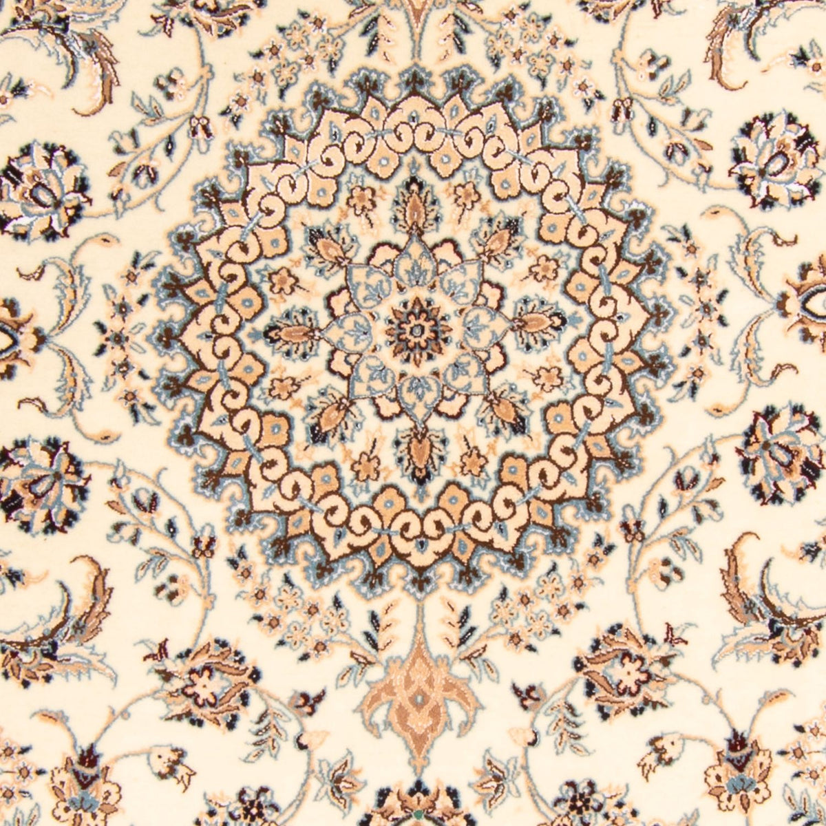 Tapis persan - Nain - Royal - 253 x 148 cm - beige