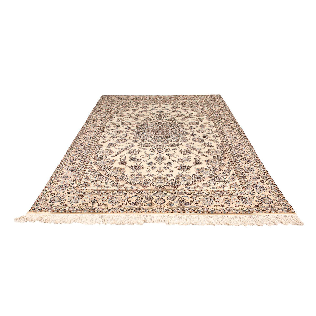Tapis persan - Nain - Royal - 326 x 210 cm - beige