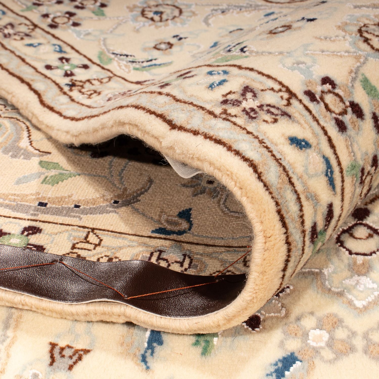 Tapis persan - Nain - Royal - 323 x 212 cm - beige