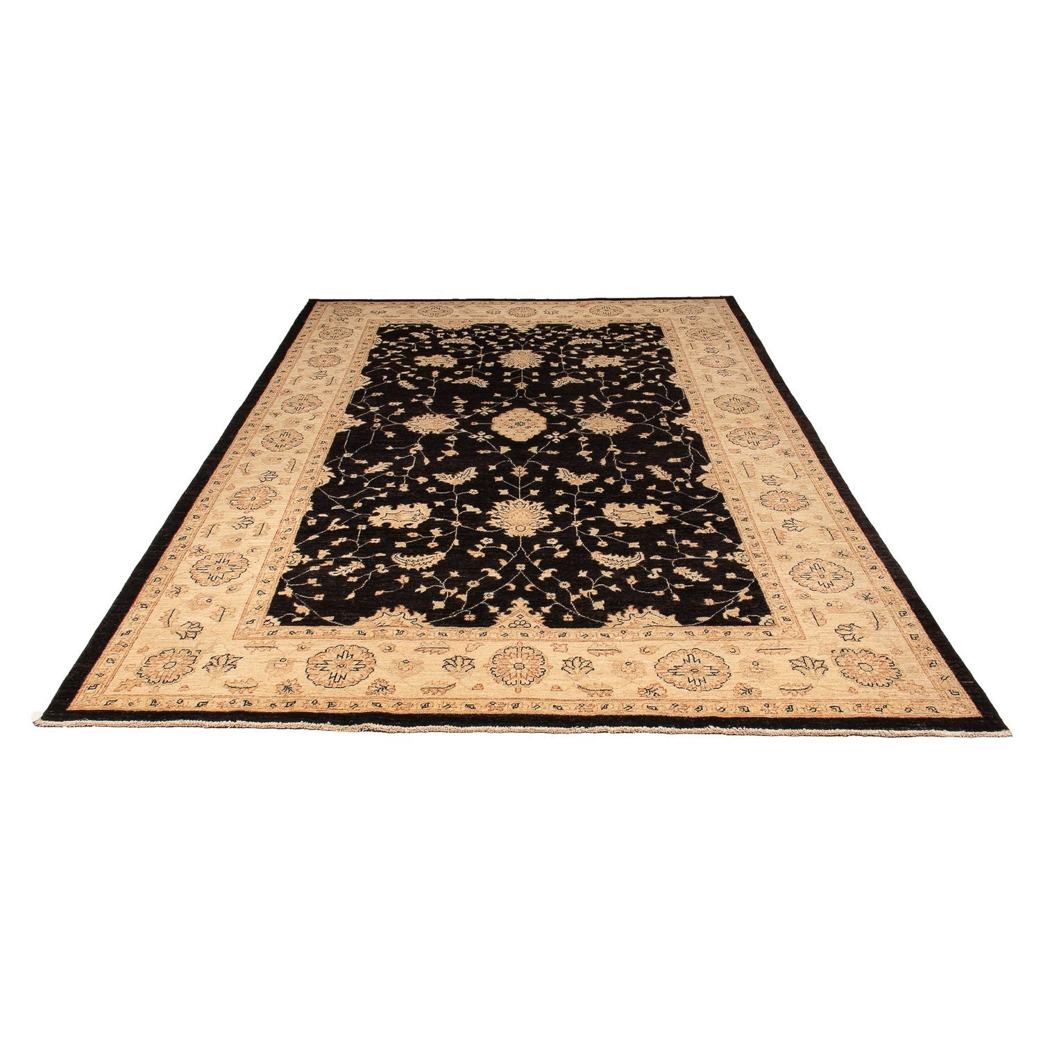 Tapis Ziegler - 296 x 209 cm - marron foncé