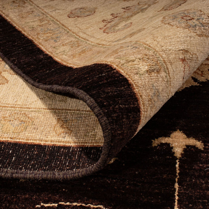 Tapis Ziegler - 288 x 207 cm - marron foncé