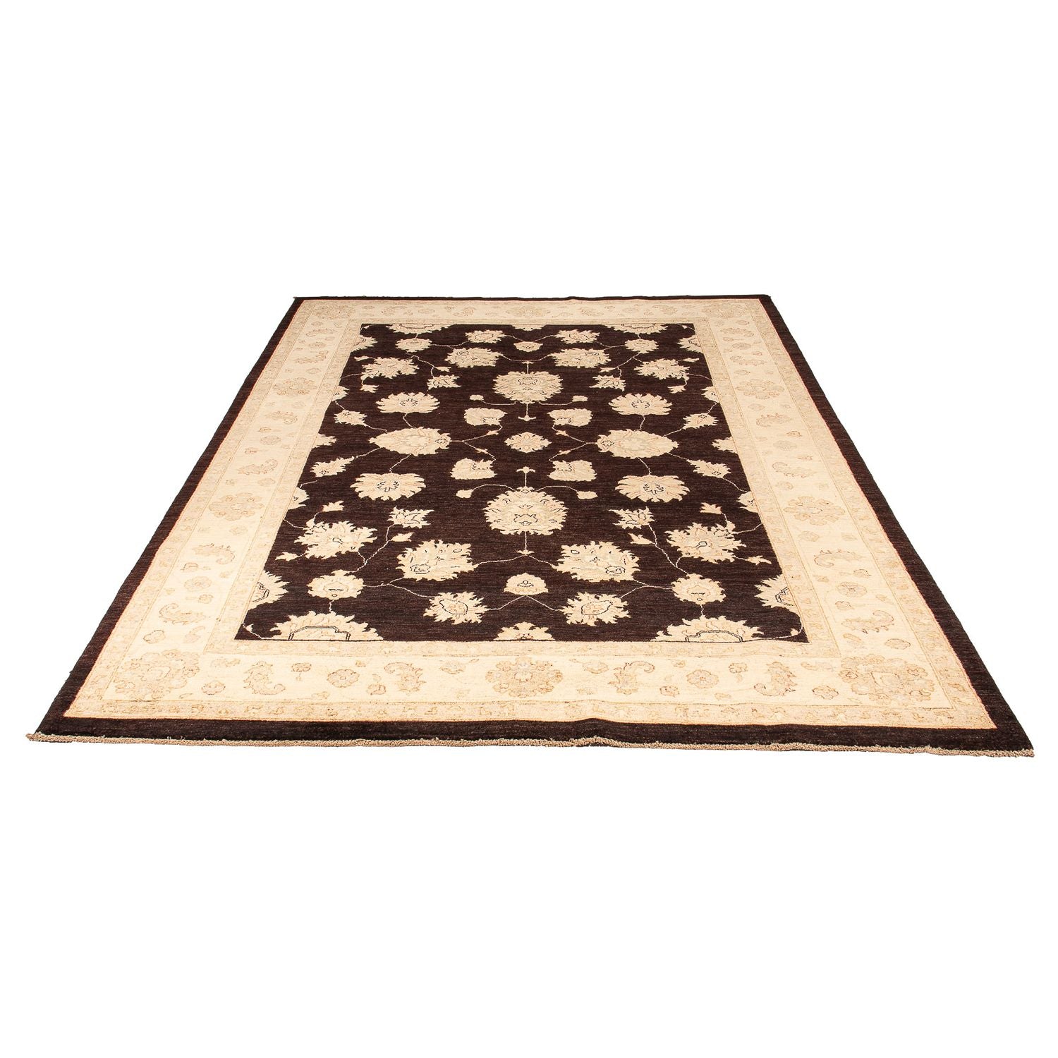 Tapis Ziegler - 288 x 207 cm - marron foncé