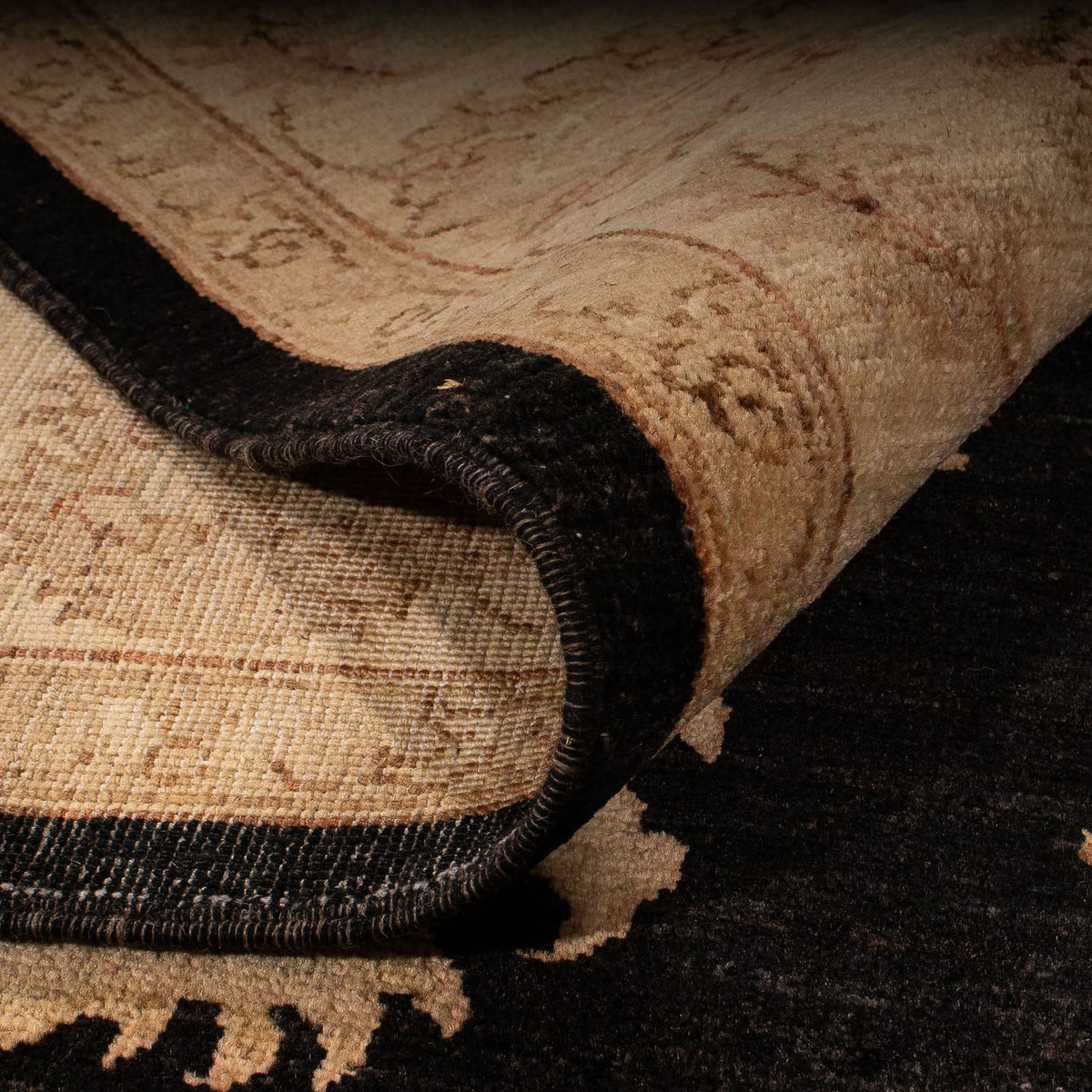 Tapis Ziegler - 270 x 185 cm - marron foncé