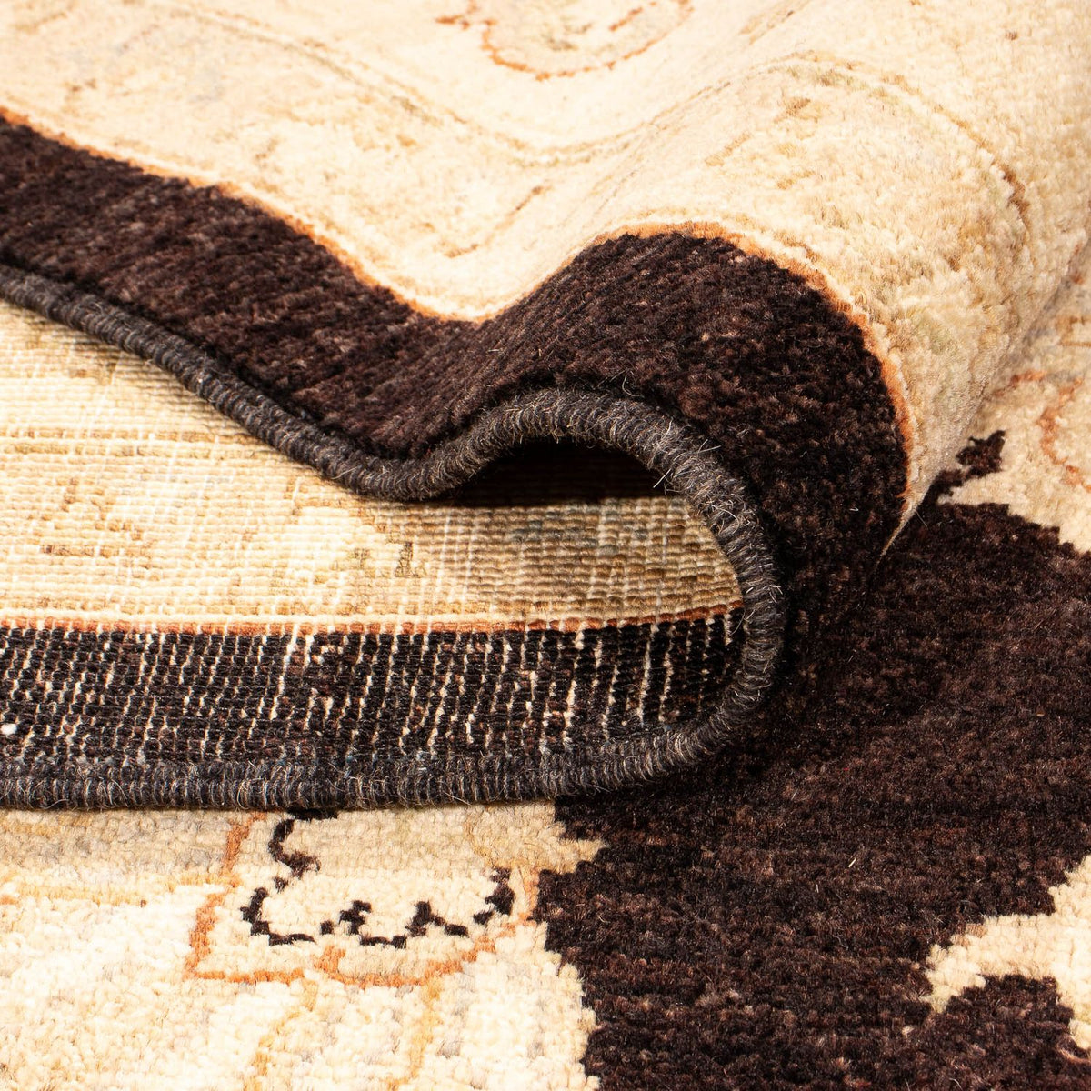 Tapis Ziegler - 309 x 208 cm - marron foncé