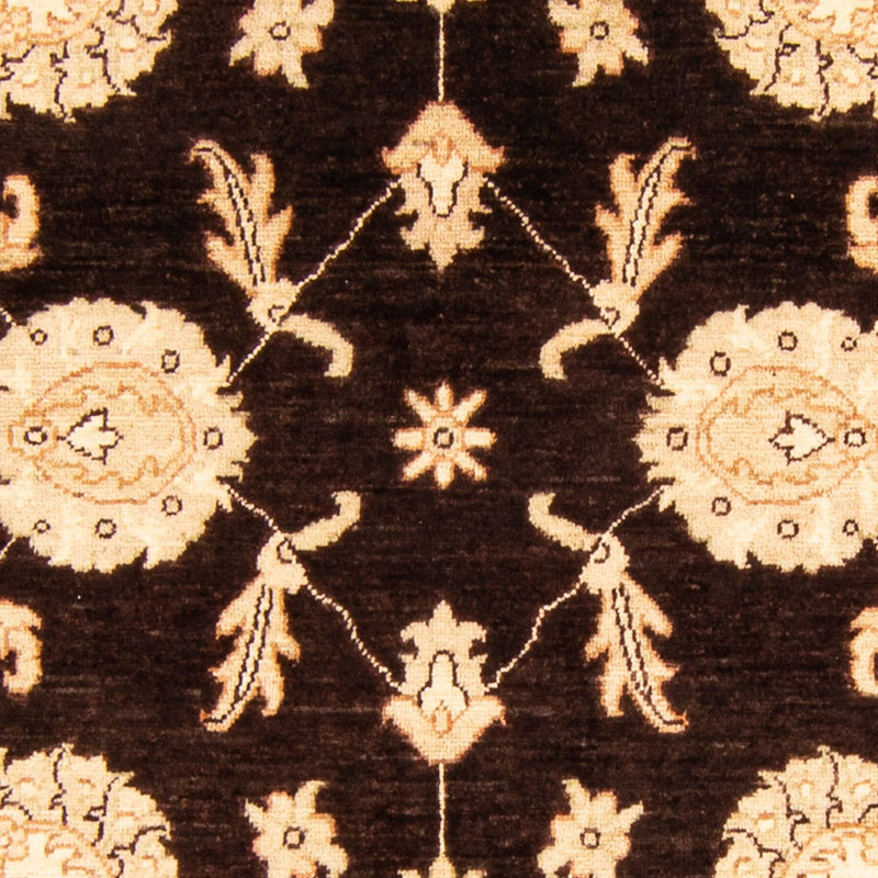 Tapis Ziegler - 200 x 123 cm - marron foncé