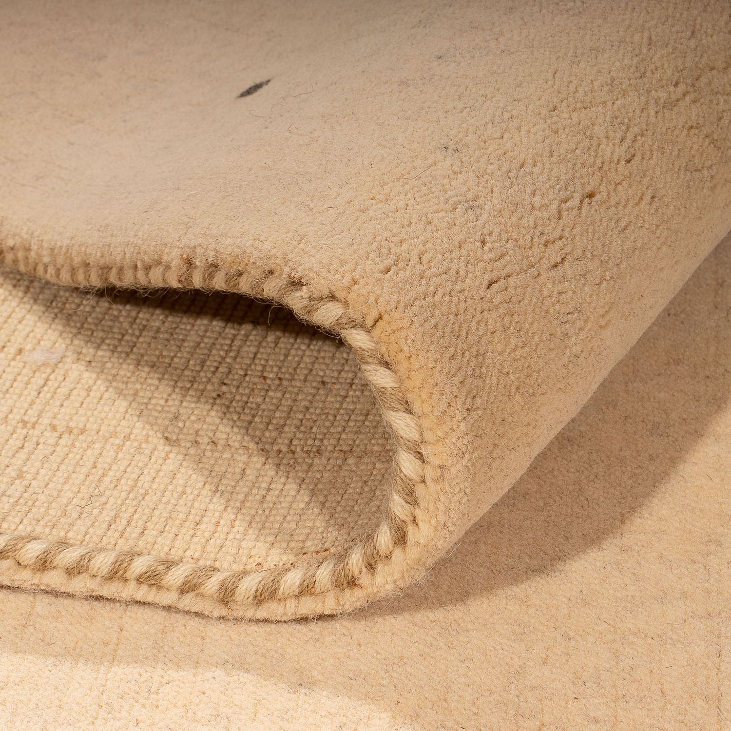 Tapis Gabbeh - Softy - 296 x 203 cm - beige