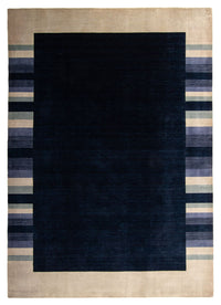 Tapis Gabbeh - Softy - 296 x 206 cm - bleu foncé
