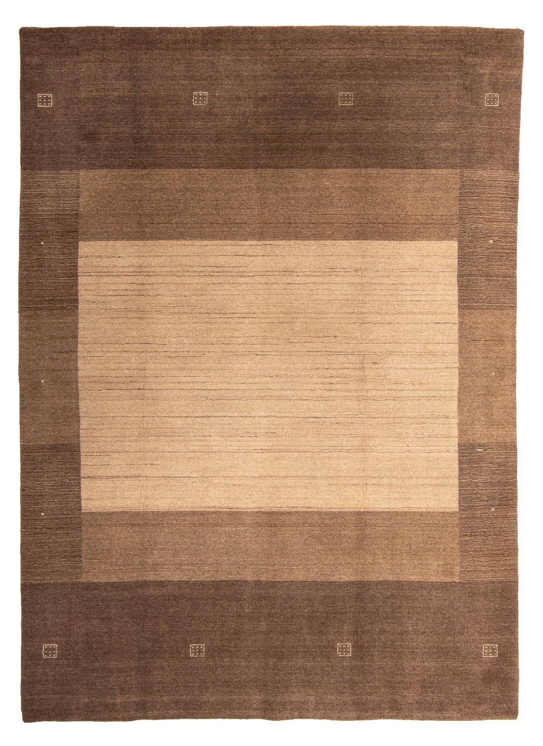 Tapis Gabbeh - Softy - 240 x 170 cm - marron