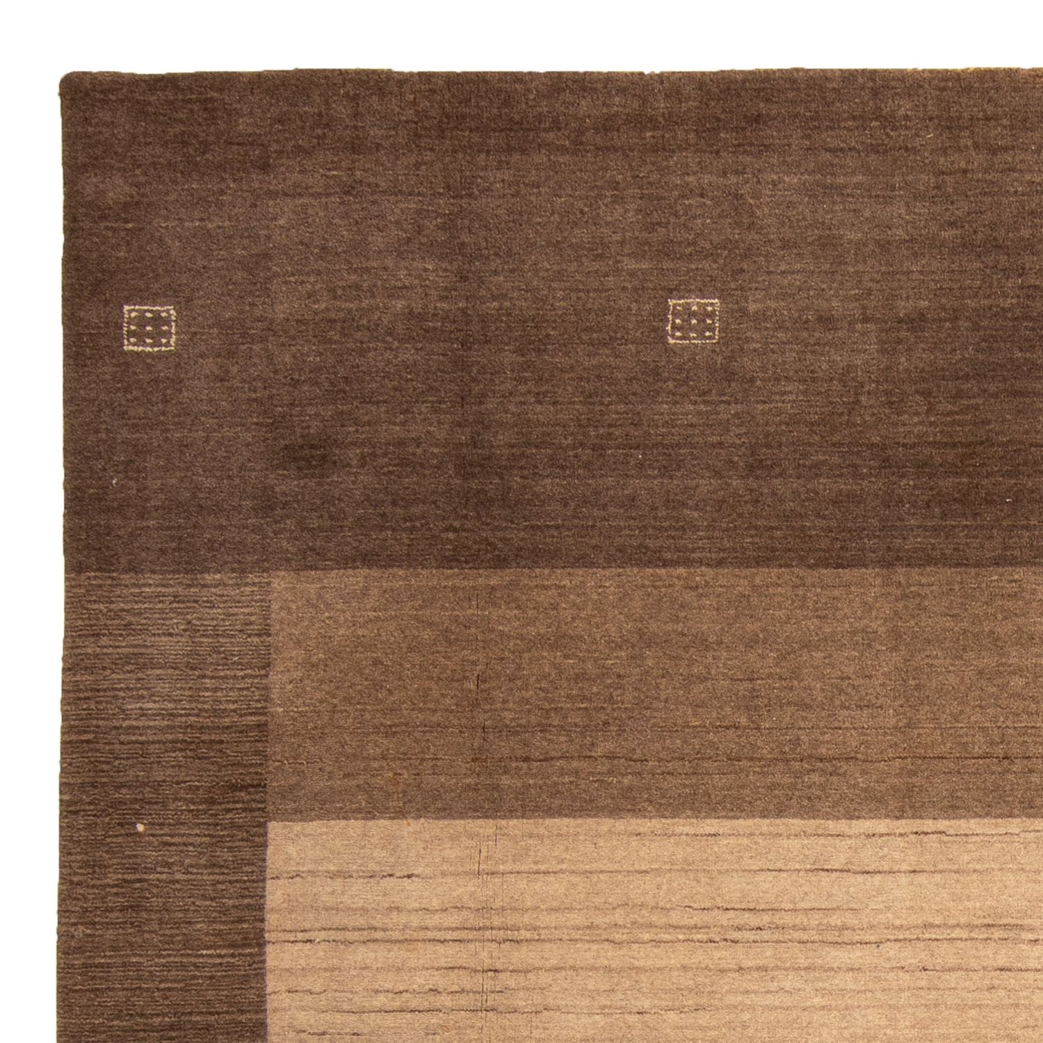 Tapis Gabbeh - Softy - 240 x 170 cm - marron