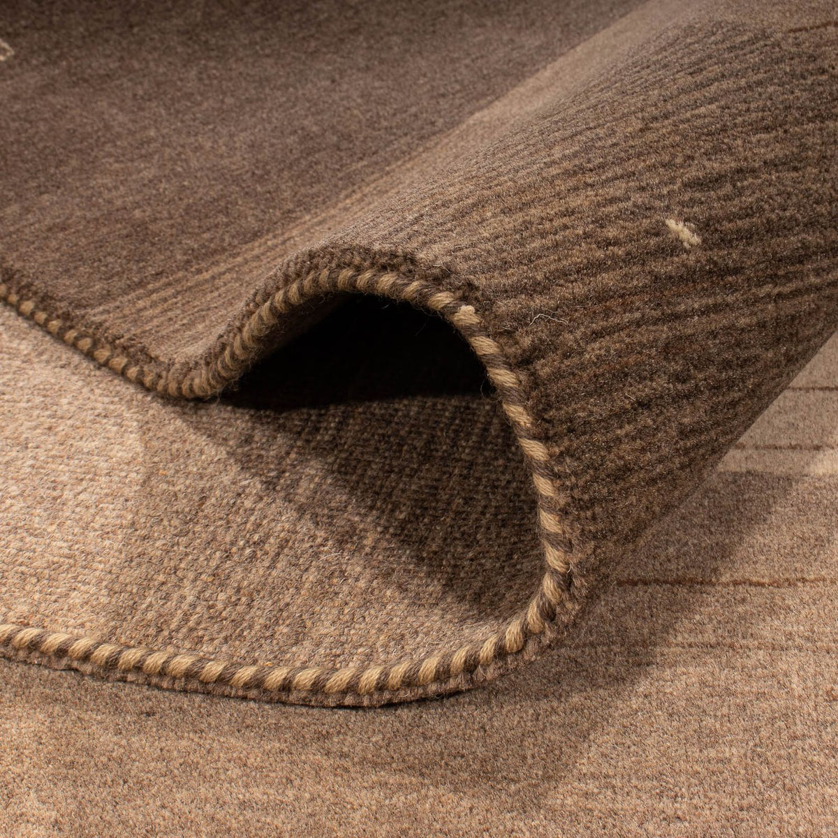 Tapis Gabbeh - Softy - 240 x 170 cm - marron