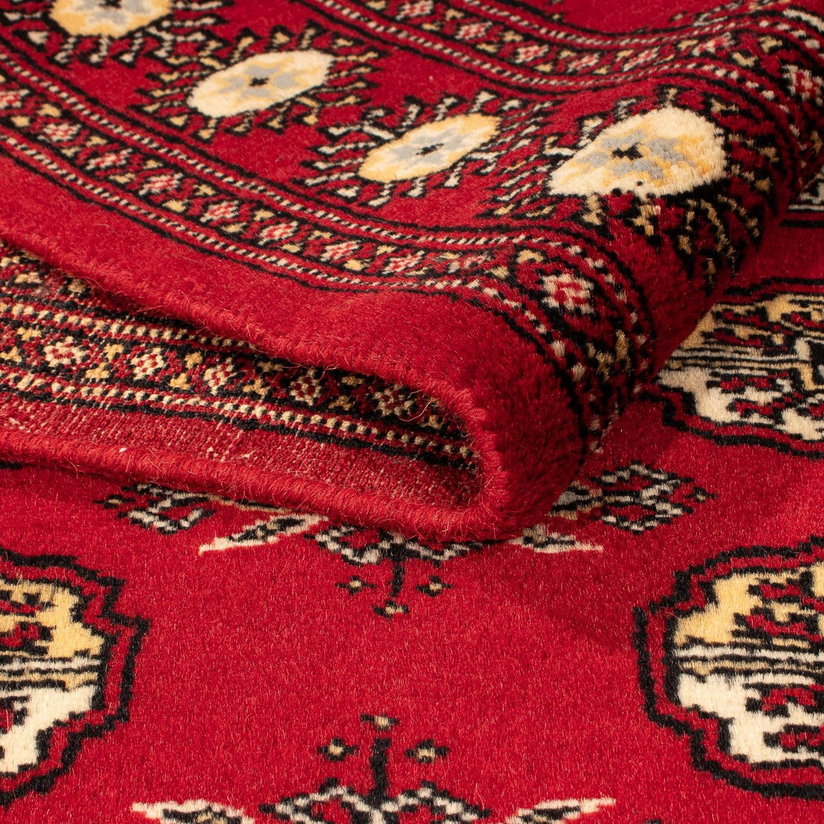 Tapis Pakistani - 146 x 95 cm - rouge foncé