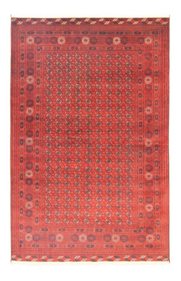 Tapis afghan - Boukhara - 295 x 192 cm - marron foncé