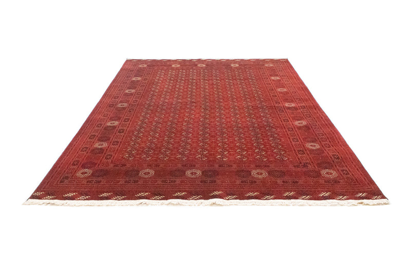 Tapis afghan - Boukhara - 295 x 192 cm - marron foncé