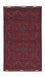 Tapis afghan - Kunduz - 123 x 75 cm - rouge foncé