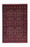 Khal Mohammadi Tapis 82x121cm - Tapis oriental - Rectangle / Rouge foncé / 82 x 121 cm Rectangle