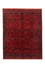 Tapis afghan - Kunduz - 195 x 154 cm - rouge