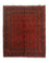 Tapis afghan - Kunduz - 193 x 151 cm - rouge