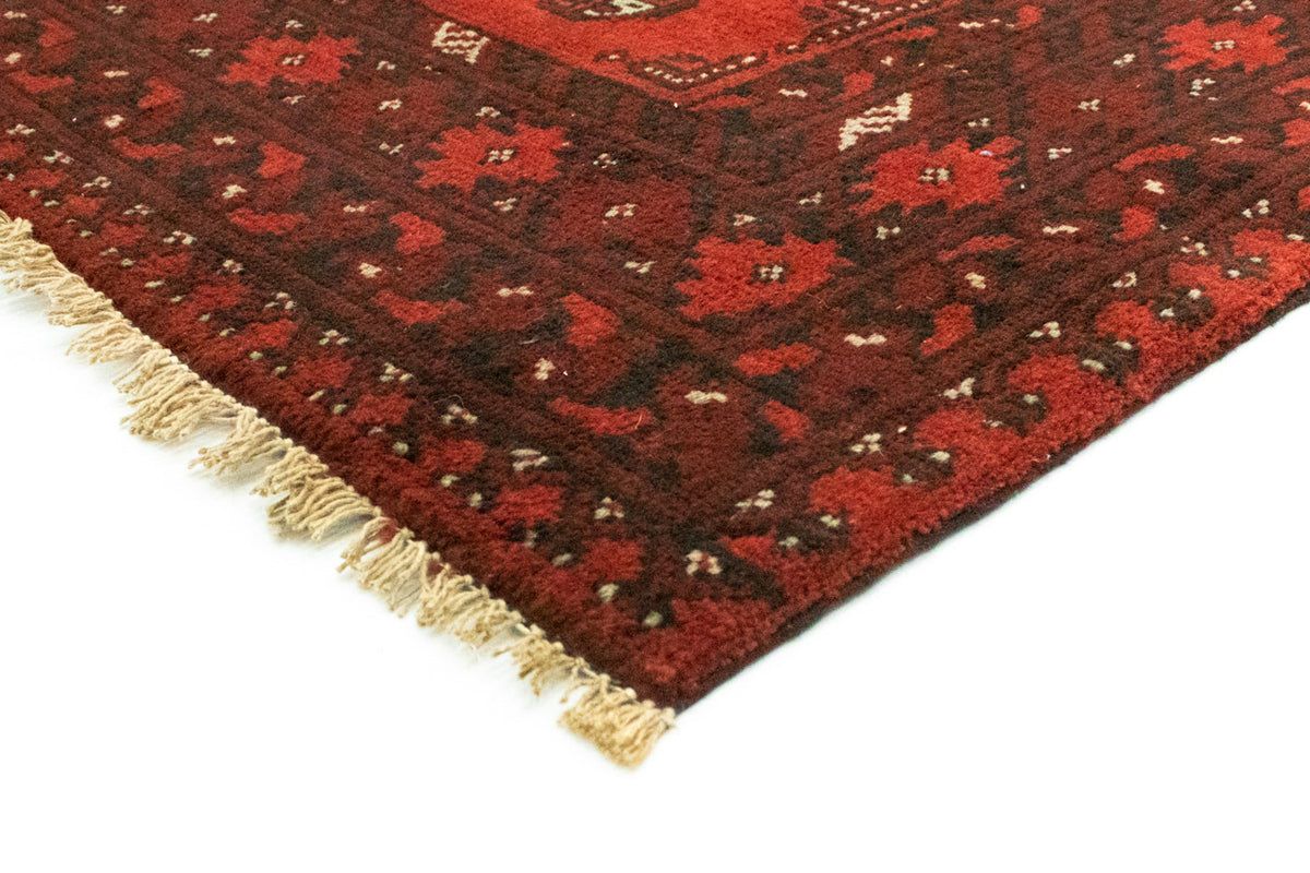 Tapis afghan - Filpa - 242 x 163 cm - rouge