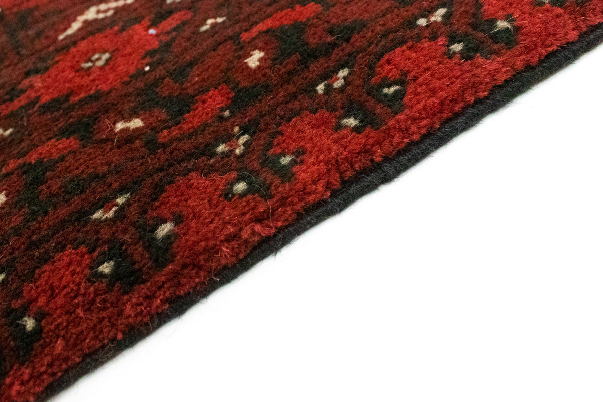 Tapis afghan - Filpa - 242 x 163 cm - rouge