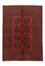 Tapis afghan - Filpa - 196 x 145 cm - rouge