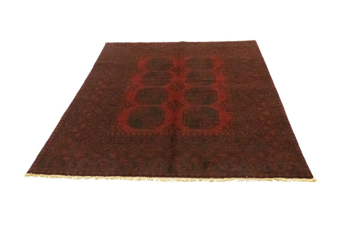 Tapis afghan - Filpa - 196 x 145 cm - rouge