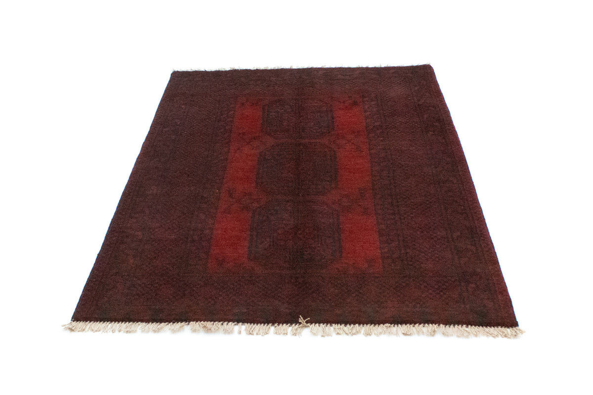 Tapis afghan - Filpa - 148 x 106 cm - rouge