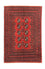 Tapis afghan - Filpa - 141 x 98 cm - rouge