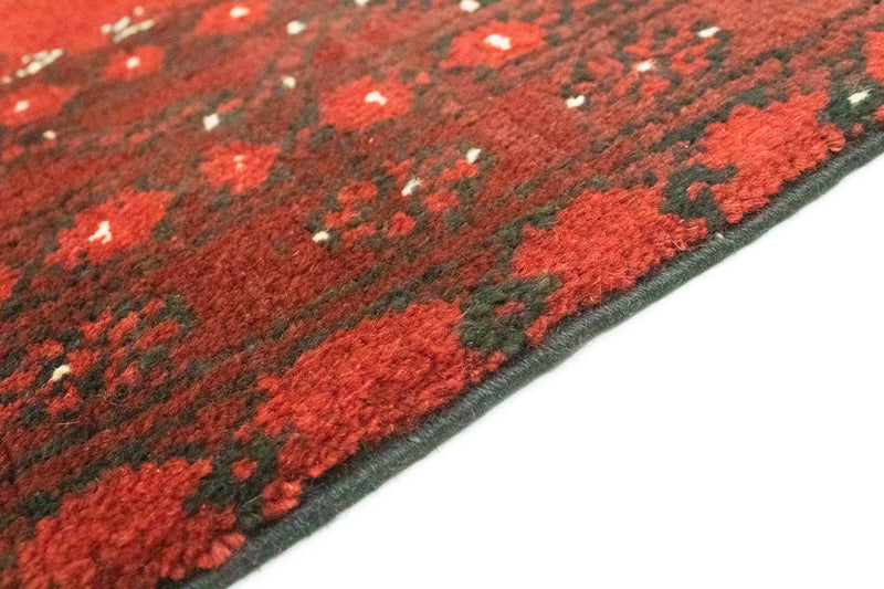 Tapis afghan - Filpa - 141 x 98 cm - rouge