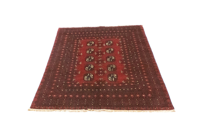 Tapis afghan - Filpa - 141 x 98 cm - rouge