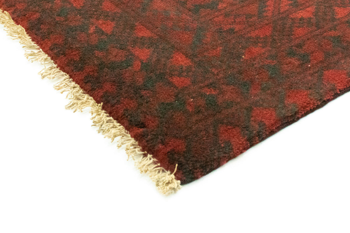 Tapis afghan - Filpa - 193 x 147 cm - rouge