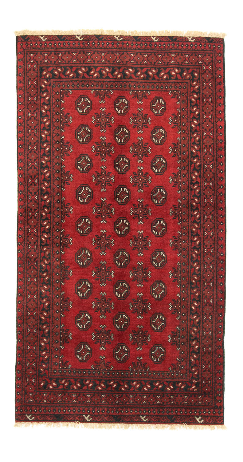 Tapis afghan - Filpa - 192 x 101 cm - rouge