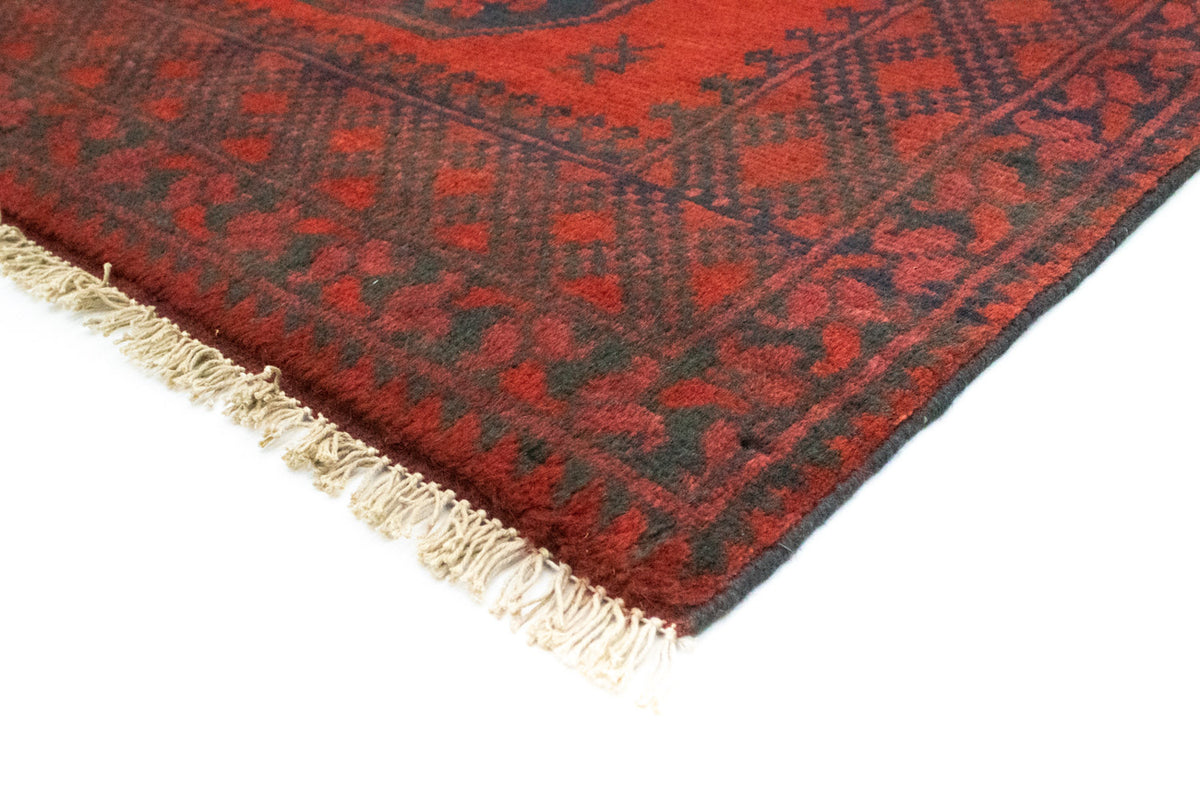 Tapis afghan - Filpa - 192 x 101 cm - rouge