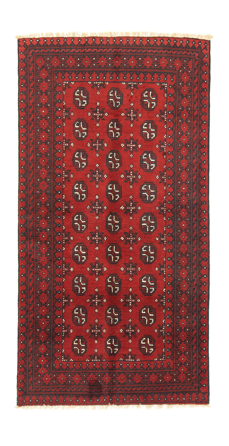 Tapis afghan - Filpa - 191 x 100 cm - rouge