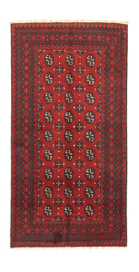 Tapis afghan - Filpa - 191 x 100 cm - rouge
