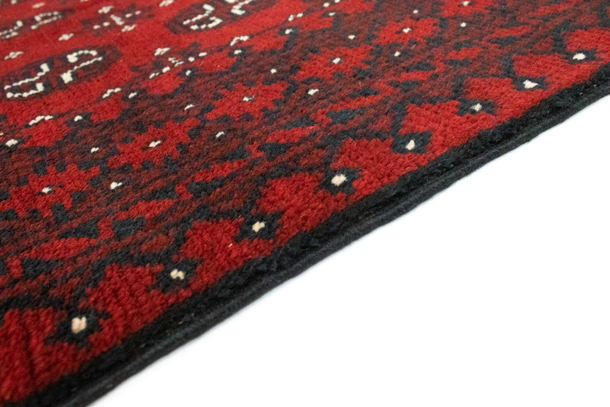 Tapis afghan - Filpa - 191 x 100 cm - rouge