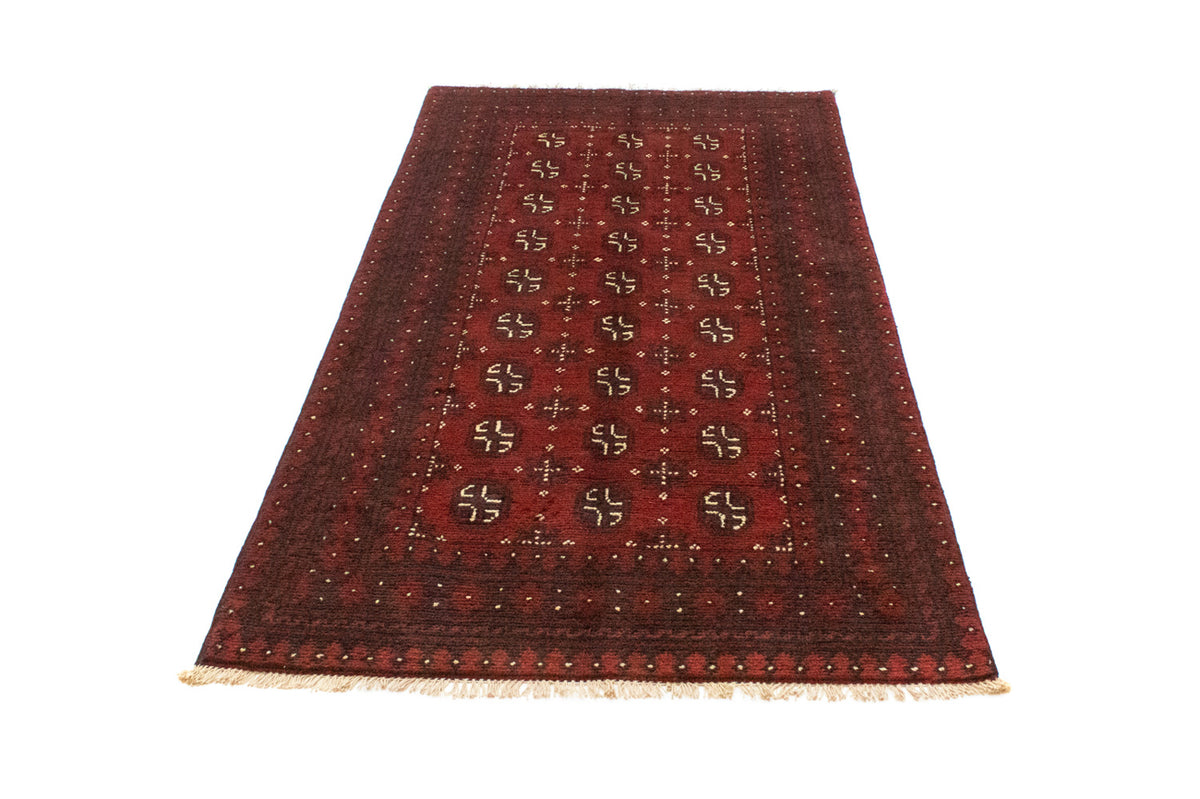 Tapis afghan - Filpa - 191 x 100 cm - rouge