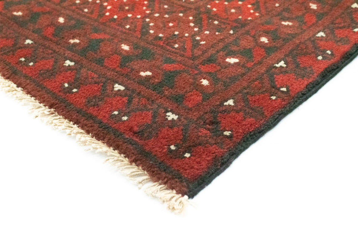 Tapis afghan - Filpa - 195 x 96 cm - rouge